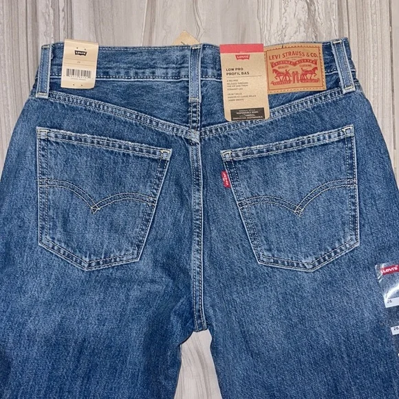 LEVI’S Low Pro Straight Jeans - Picture 10 of 12